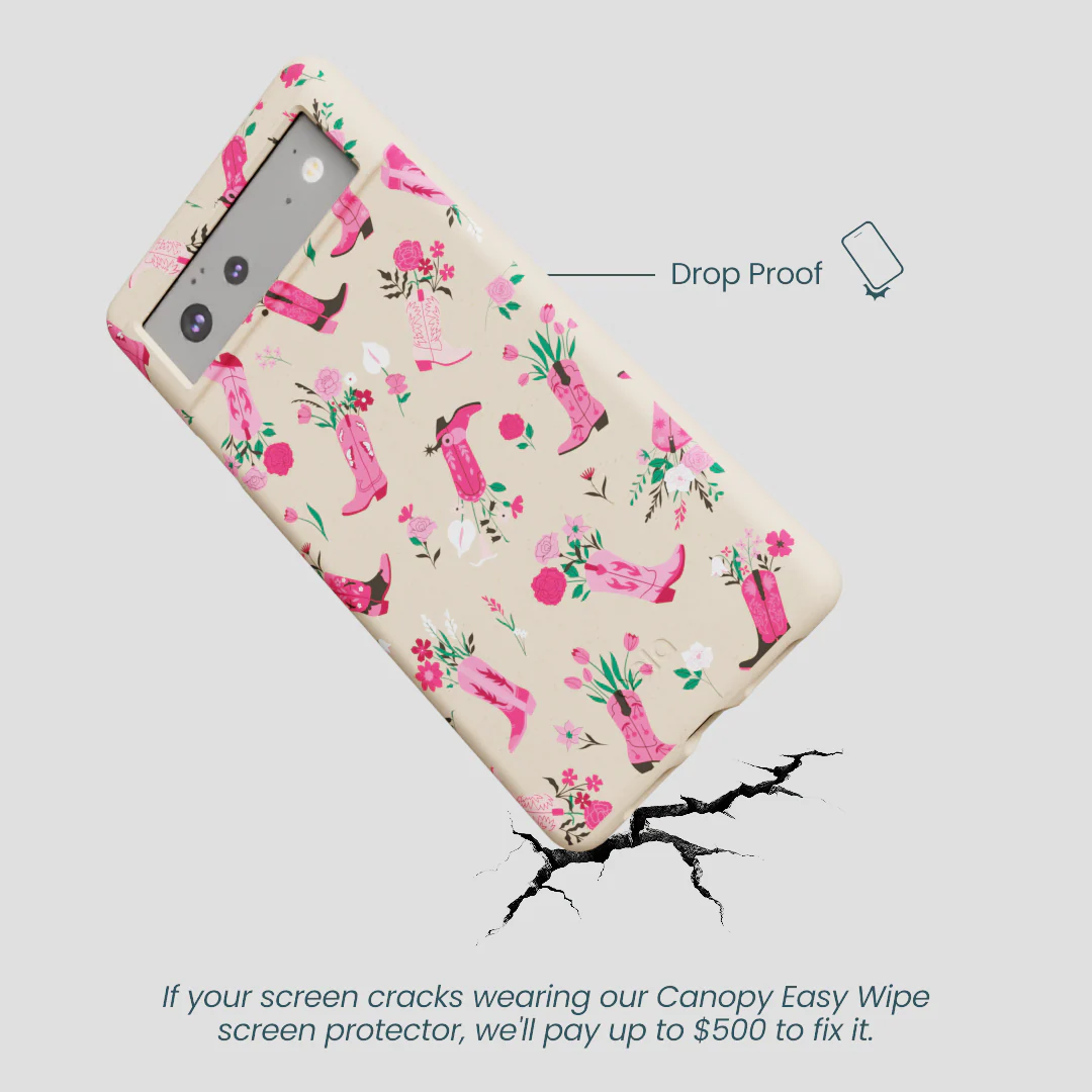 Seashell Boots N Flowers Google Pixel 6a Case - Image 5