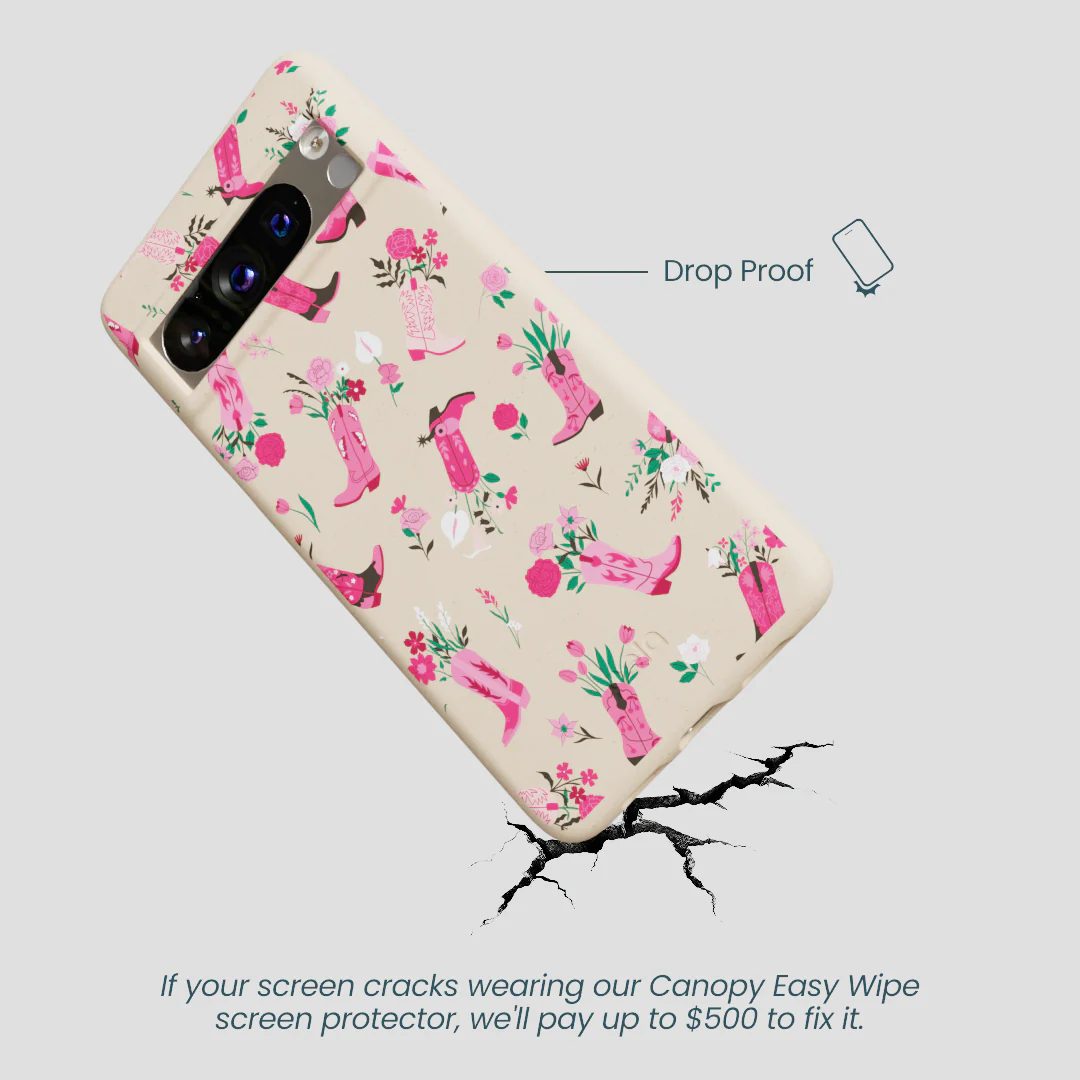 Seashell Boots N Flowers Google Pixel 8 Pro Case - Image 5