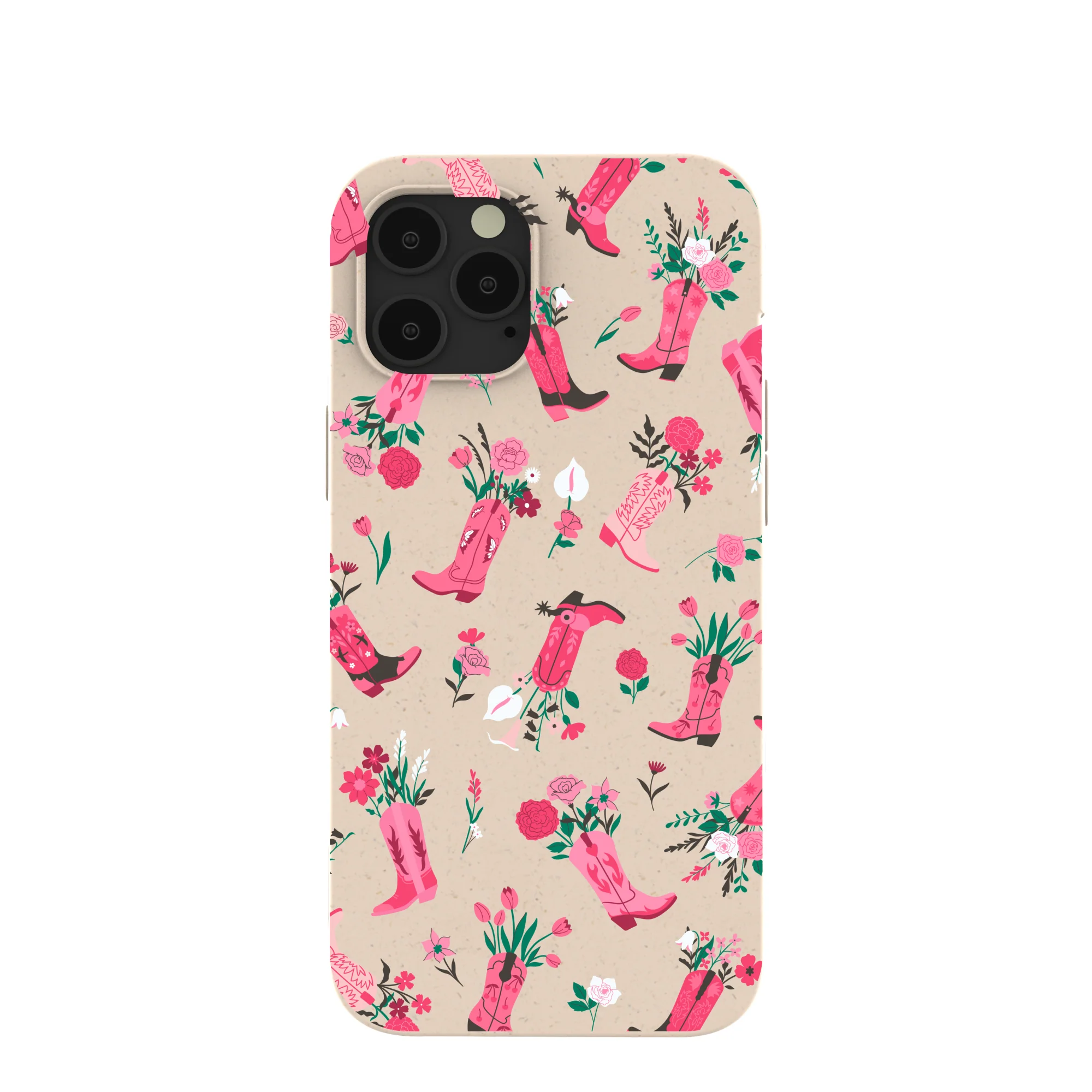 Seashell Boots N Flowers iPhone 12 Pro Max Case