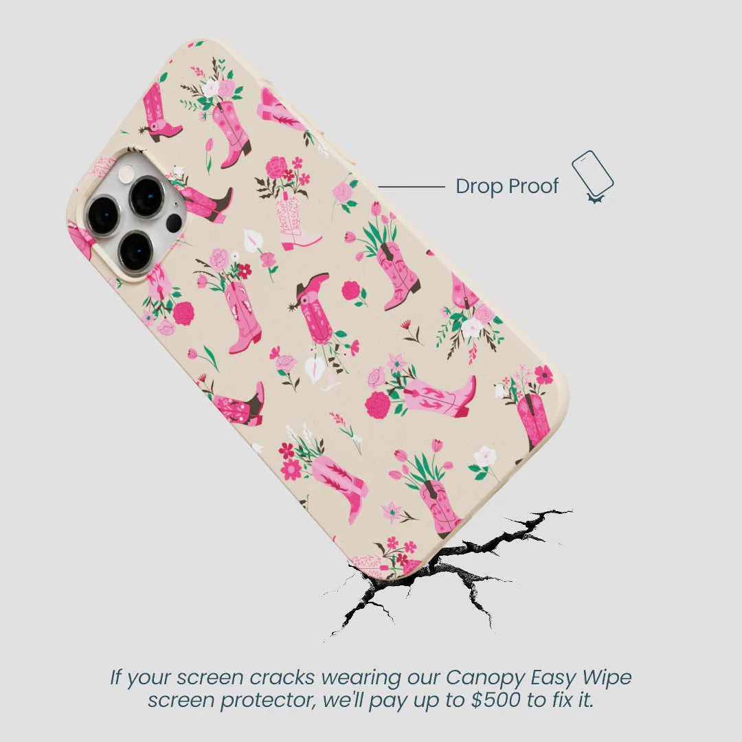 Seashell Boots N Flowers iPhone 12 Pro Max Case - Image 5