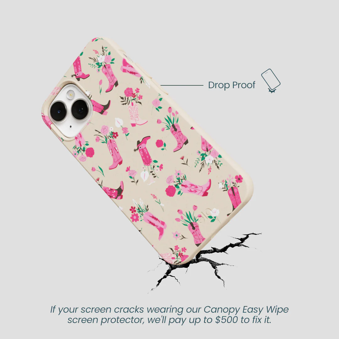 Seashell Boots N Flowers iPhone 13 Case - Image 5