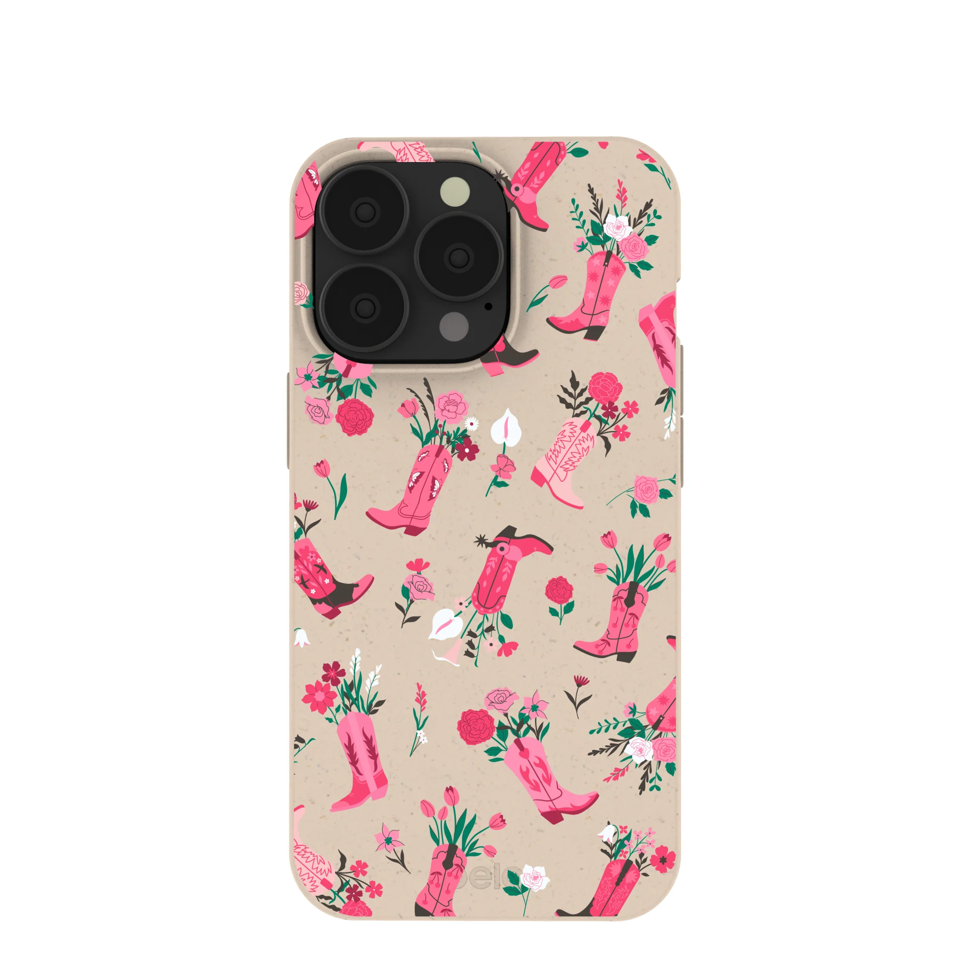 Seashell Boots N Flowers iPhone 13 Pro Case
