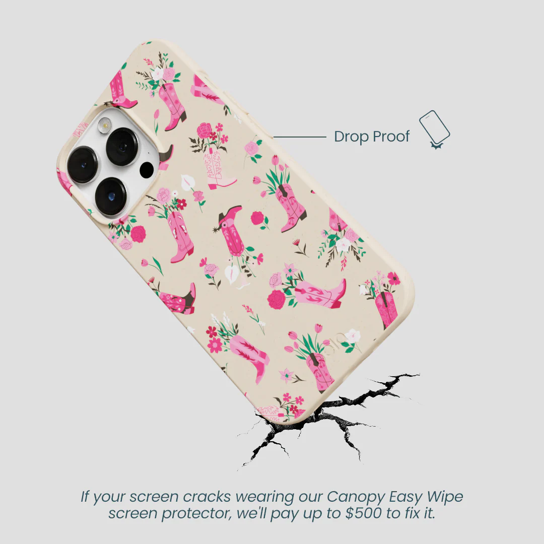 Seashell Boots N Flowers iPhone 13 Pro Max Case - Image 5