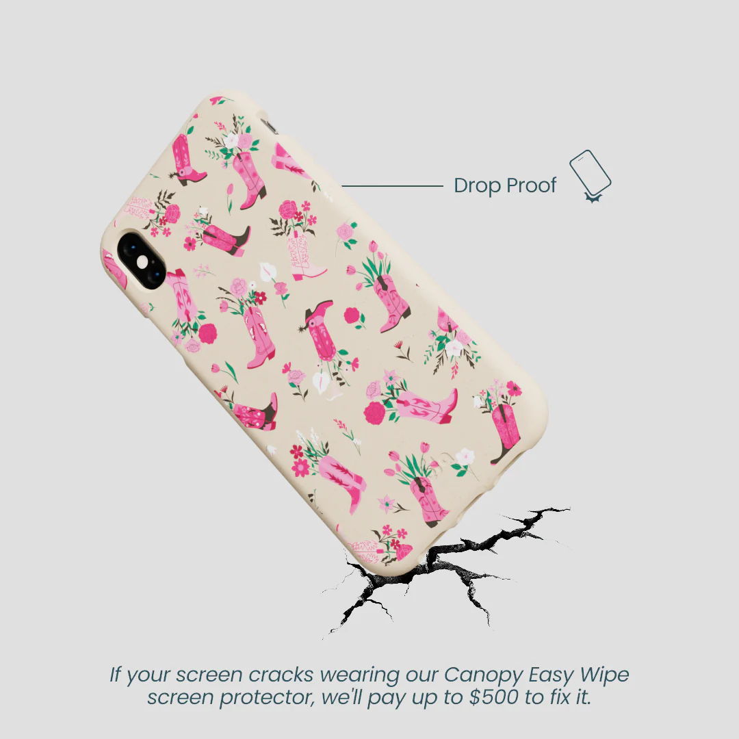 Seashell Boots N Flowers iPhone XR Case - Image 5