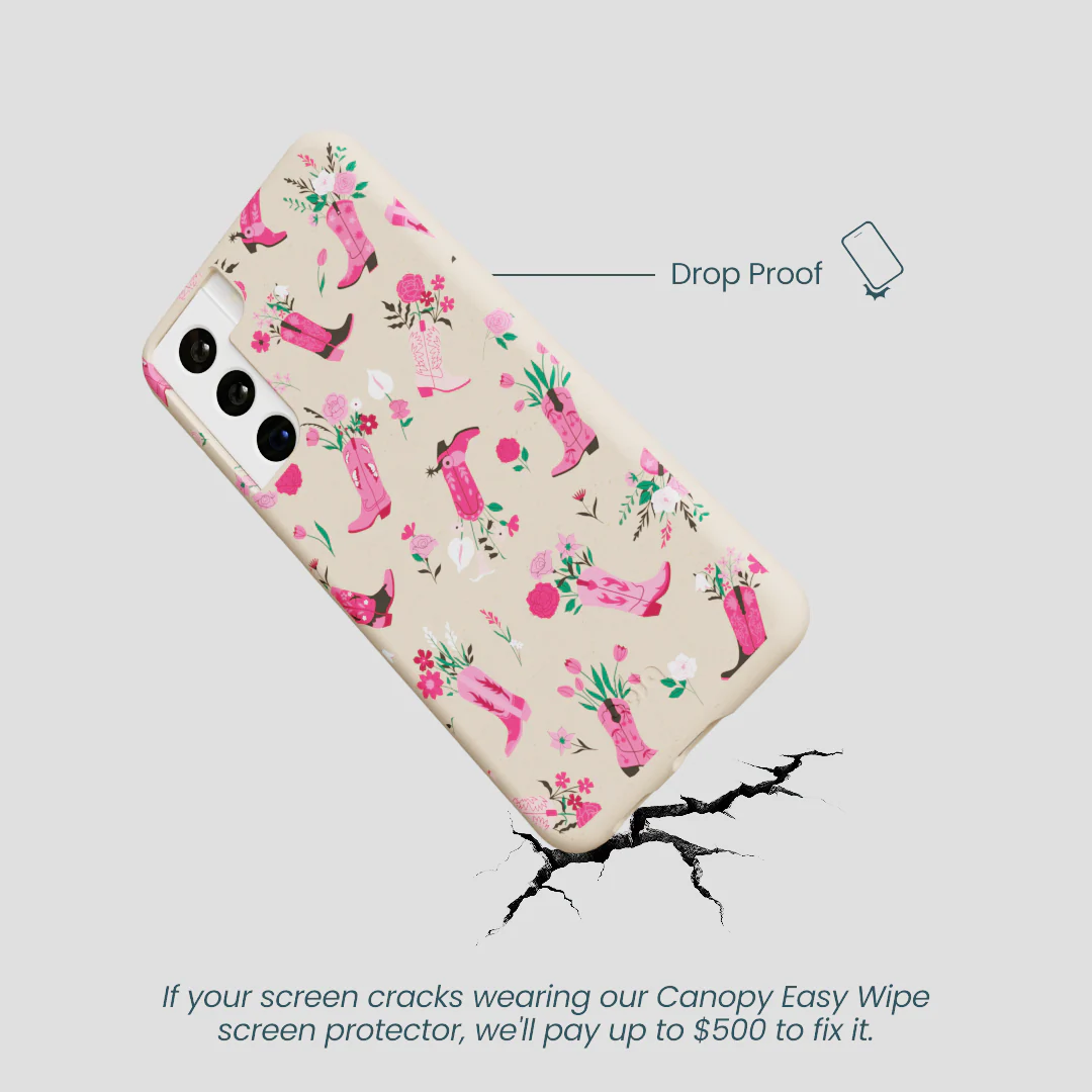 Seashell Boots N Flowers Samsung Galaxy S22 Case - Image 5