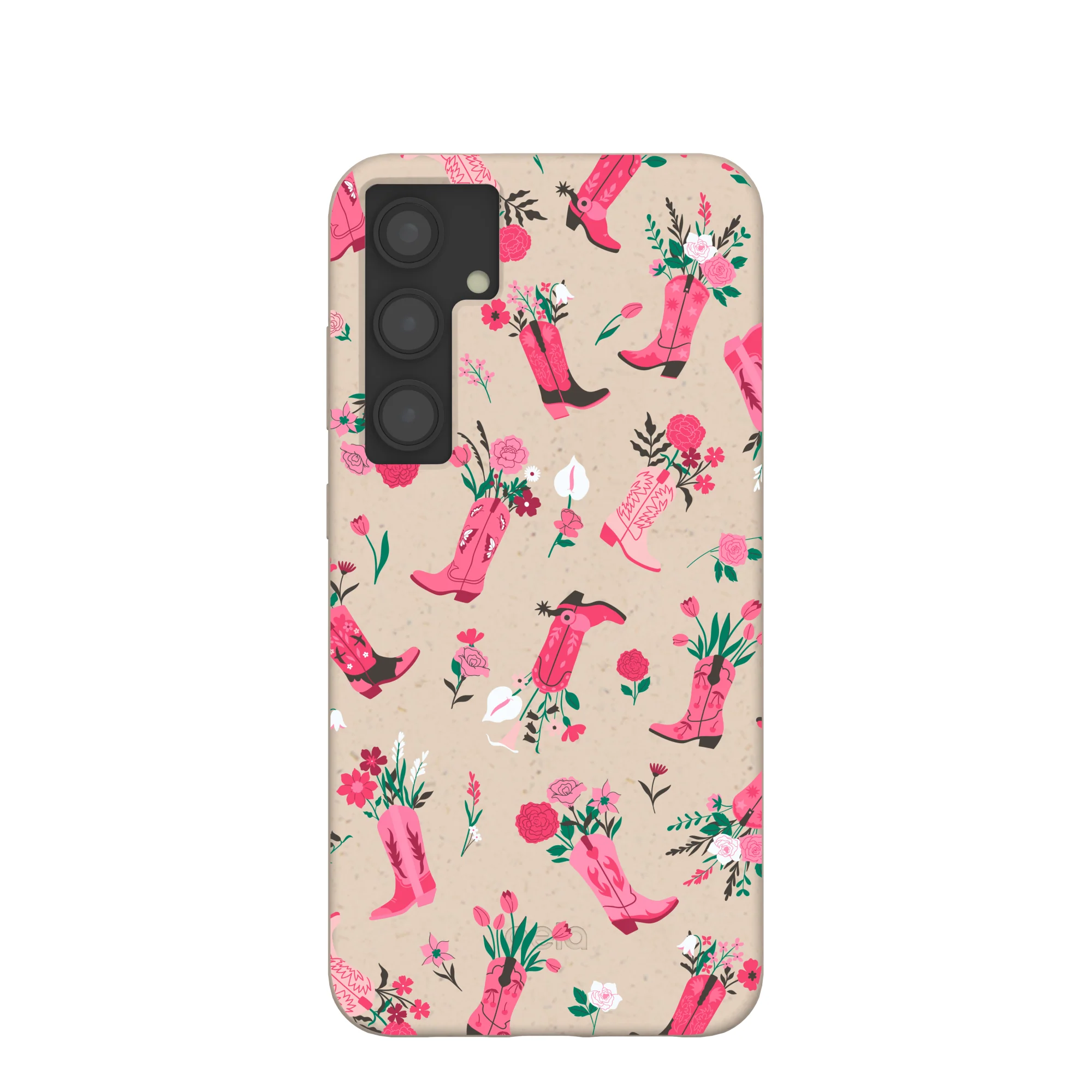Seashell Boots N Flowers Samsung Galaxy S24+(Plus) Case