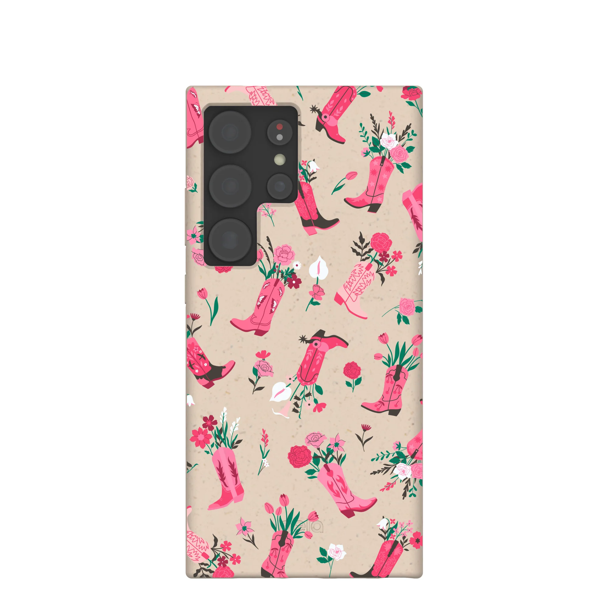Seashell Boots N Flowers Samsung Galaxy S24 Ultra Case