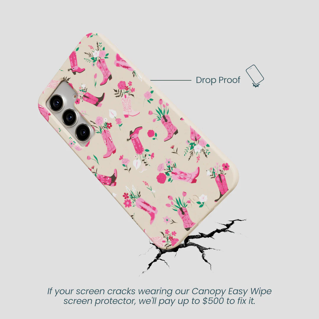 Seashell Boots N Flowers Samsung Galaxy S25 Case - Image 5