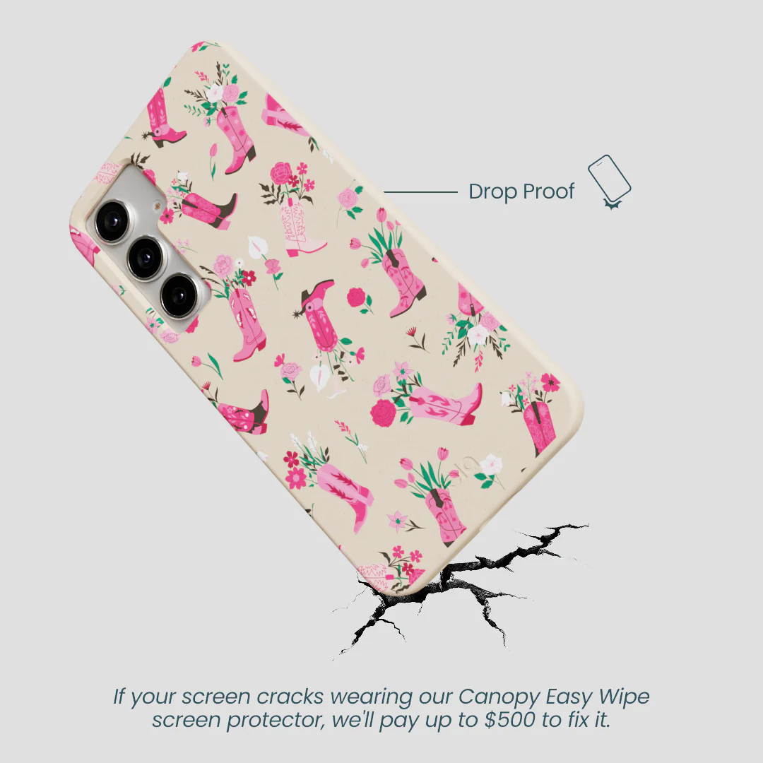 Seashell Boots N Flowers Samsung Galaxy S25+(Plus) Case - Image 5