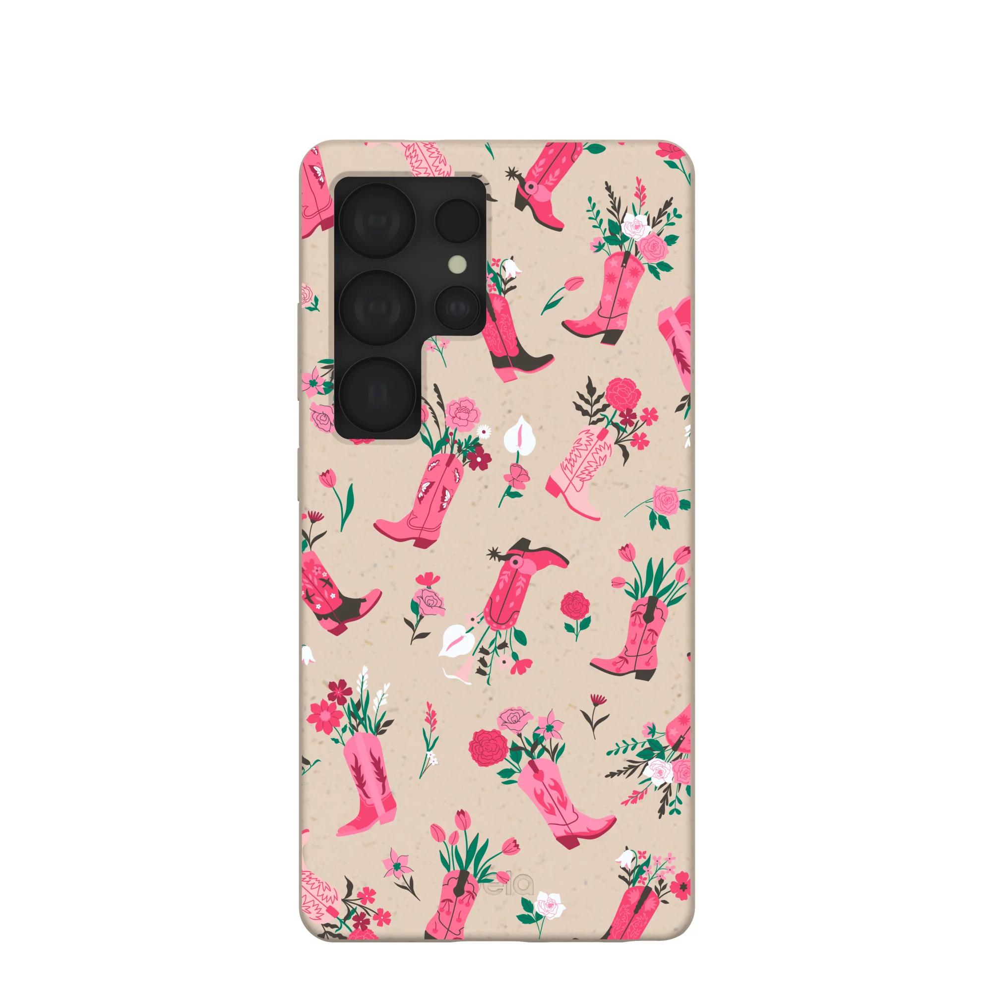 Seashell Boots N Flowers Samsung Galaxy S25 Ultra Case
