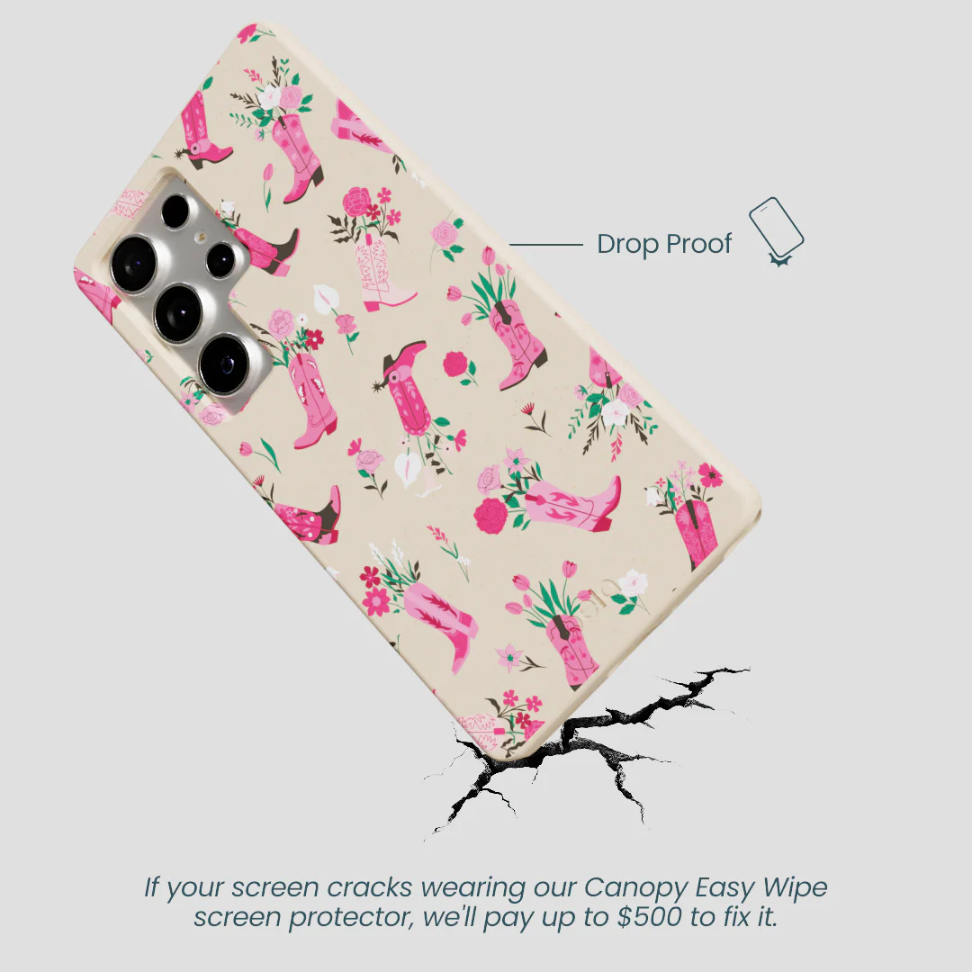 Seashell Boots N Flowers Samsung Galaxy S25 Ultra Case - Image 5