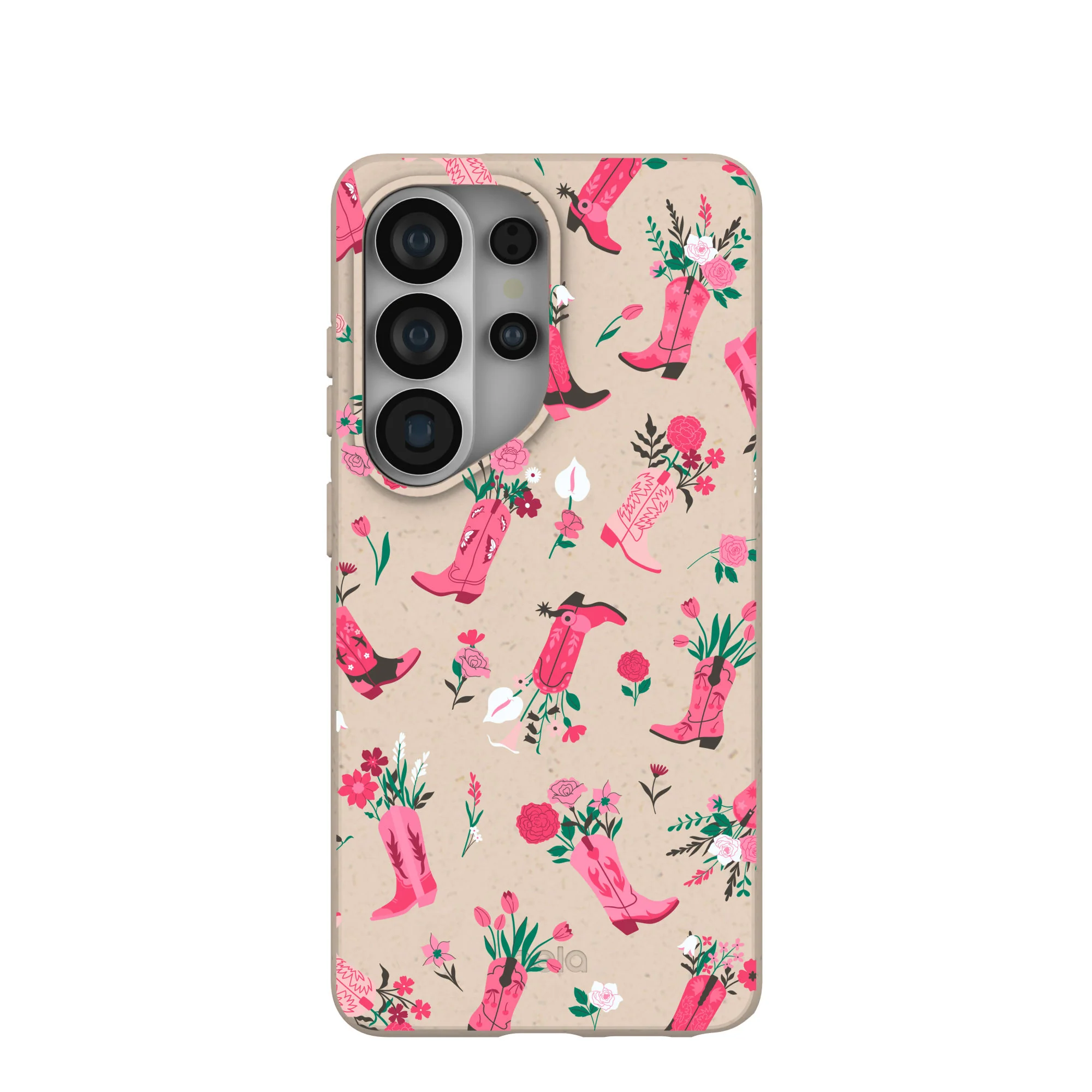 Seashell Boots N Flowers Samsung Galaxy S26 Ultra Case