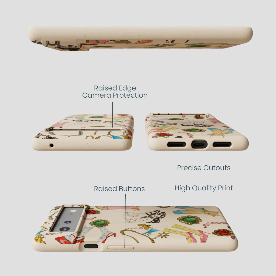 Seashell Brooch Parade Google Pixel 6 Case - Image 2