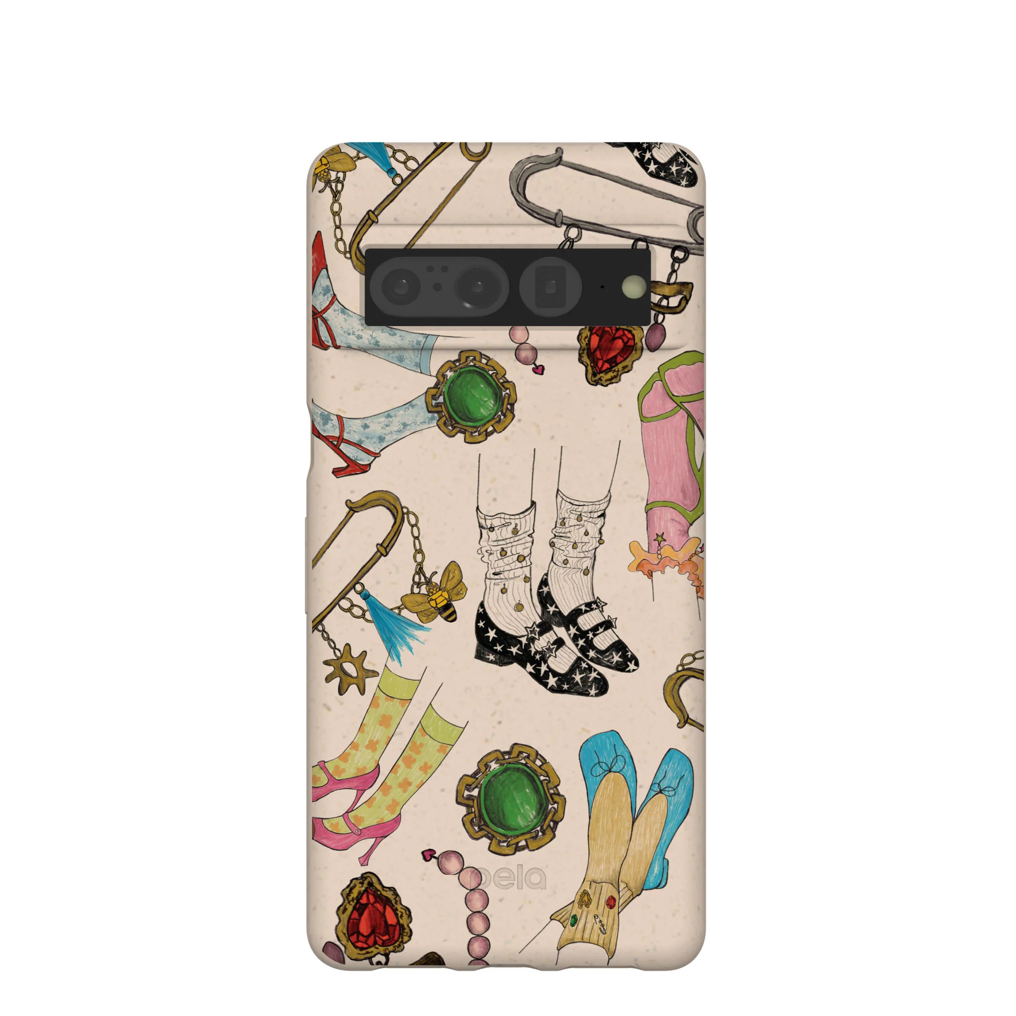 Seashell Brooch Parade Google Pixel 7 Pro Case