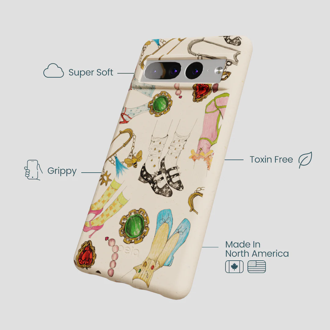 Seashell Brooch Parade Google Pixel 7 Pro Case - Image 3