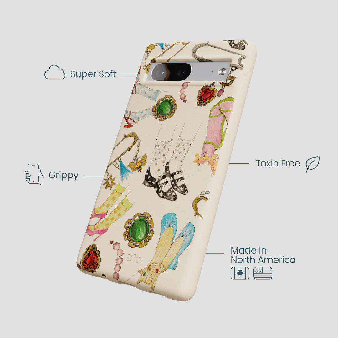 Seashell Brooch Parade Google Pixel 7a Case - Image 3