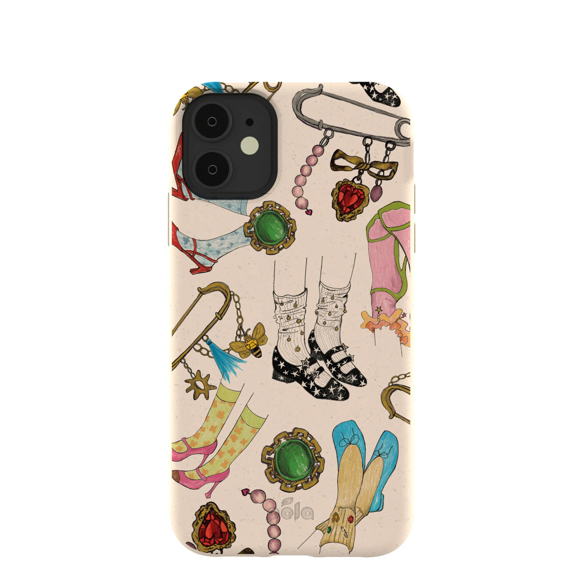 Seashell Brooch Parade iPhone 11 Case