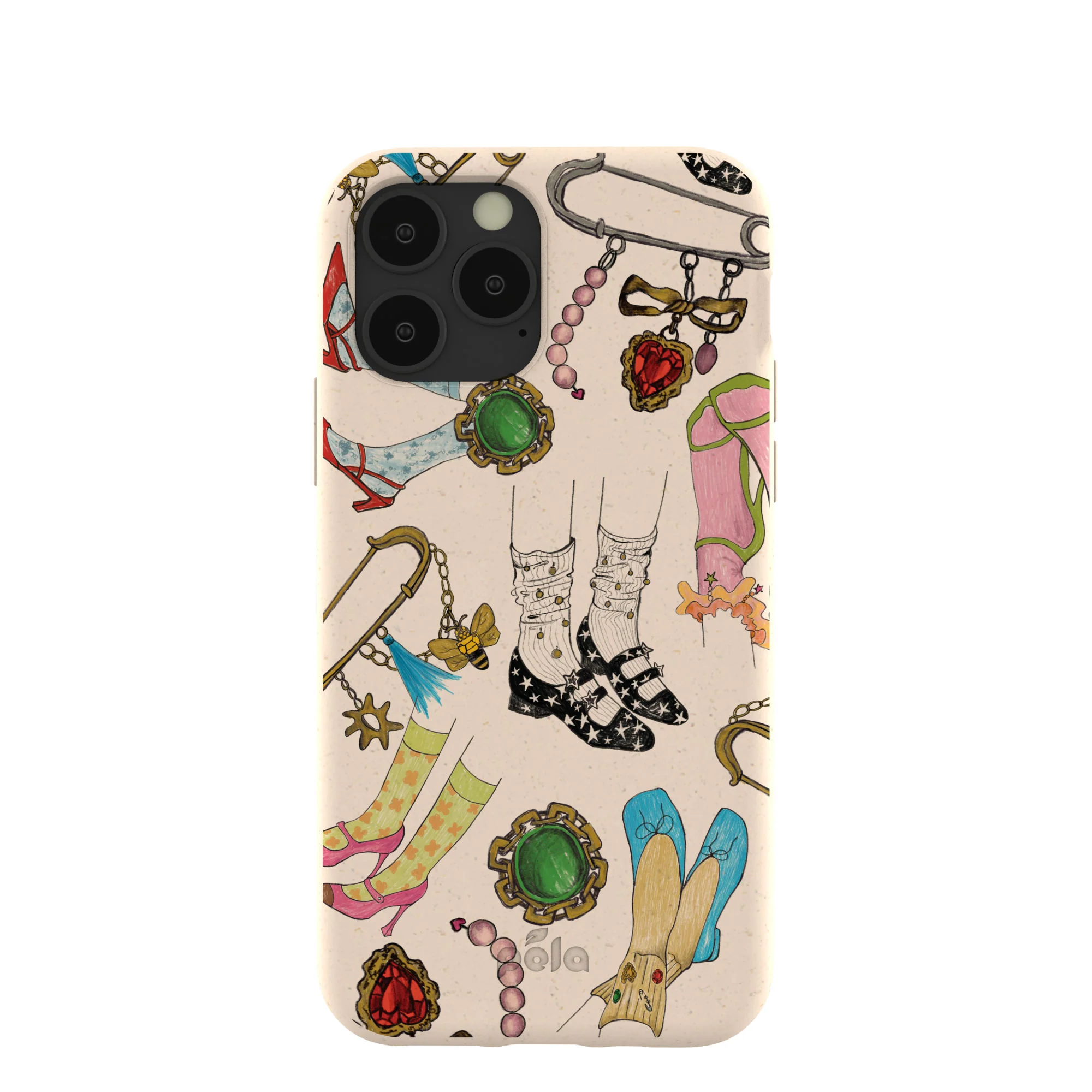Seashell Brooch Parade iPhone 11 Pro Case