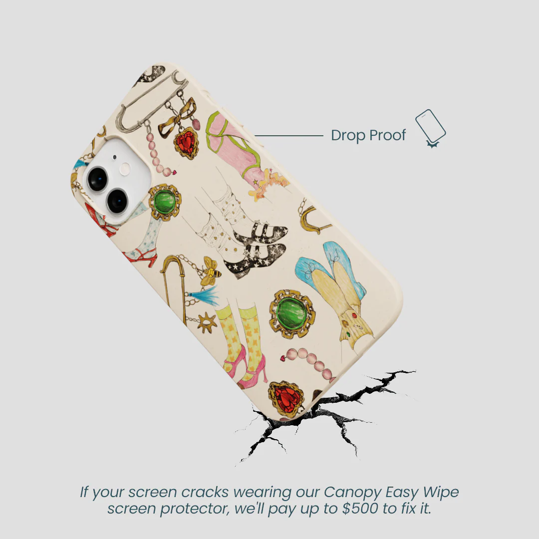 Seashell Brooch Parade iPhone 12/ iPhone 12 Pro Case - Image 4