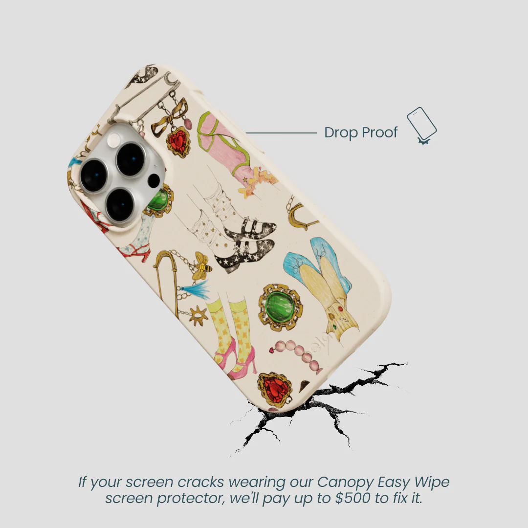 Seashell Brooch Parade iPhone 14 Pro Case - Image 5