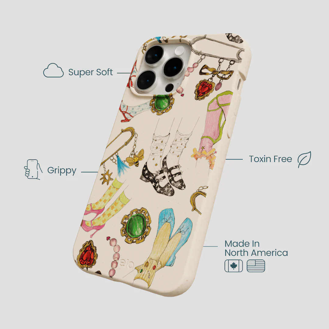 Seashell Brooch Parade iPhone 14 Pro Max Case - Image 4