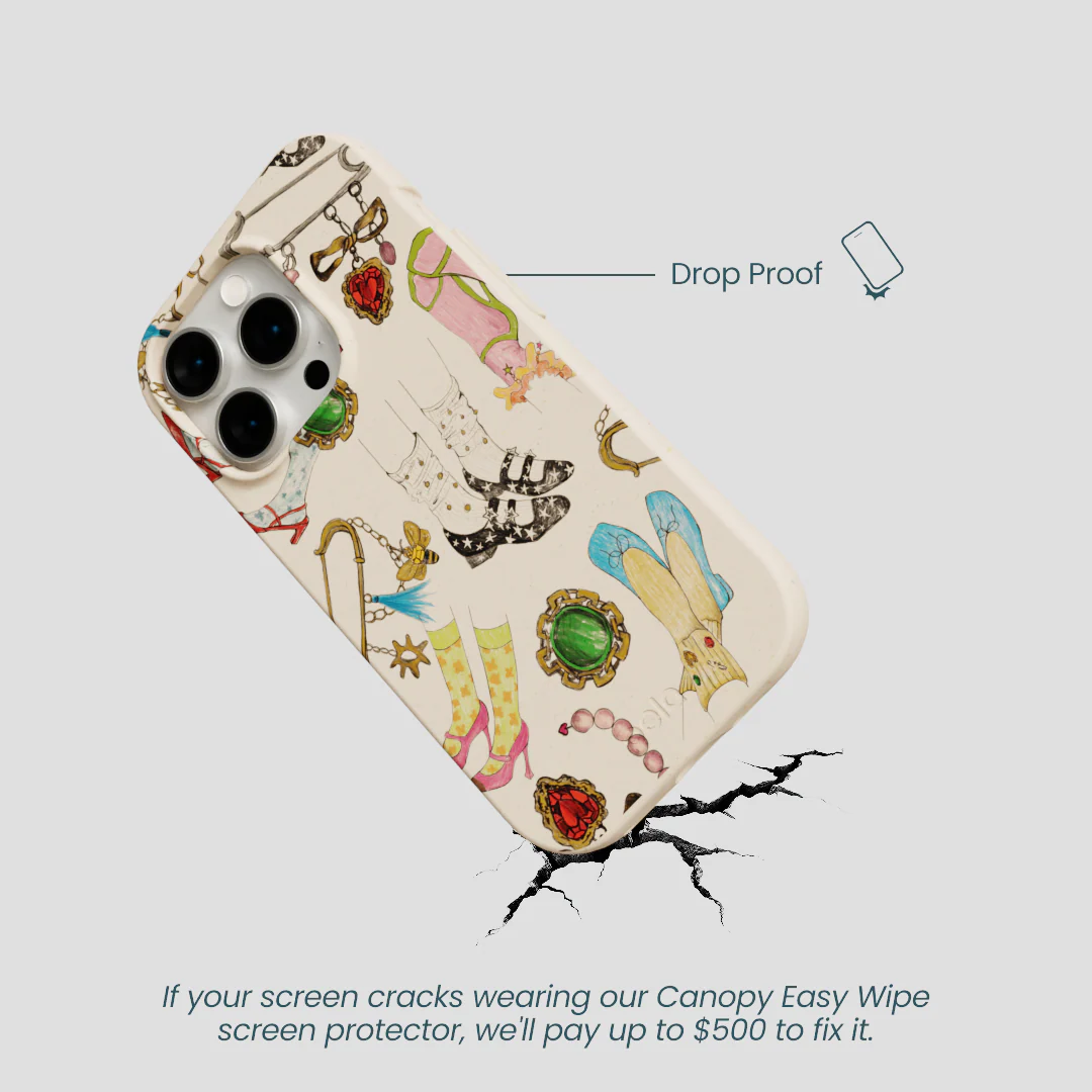 Seashell Brooch Parade iPhone 15 Pro Case - Image 5