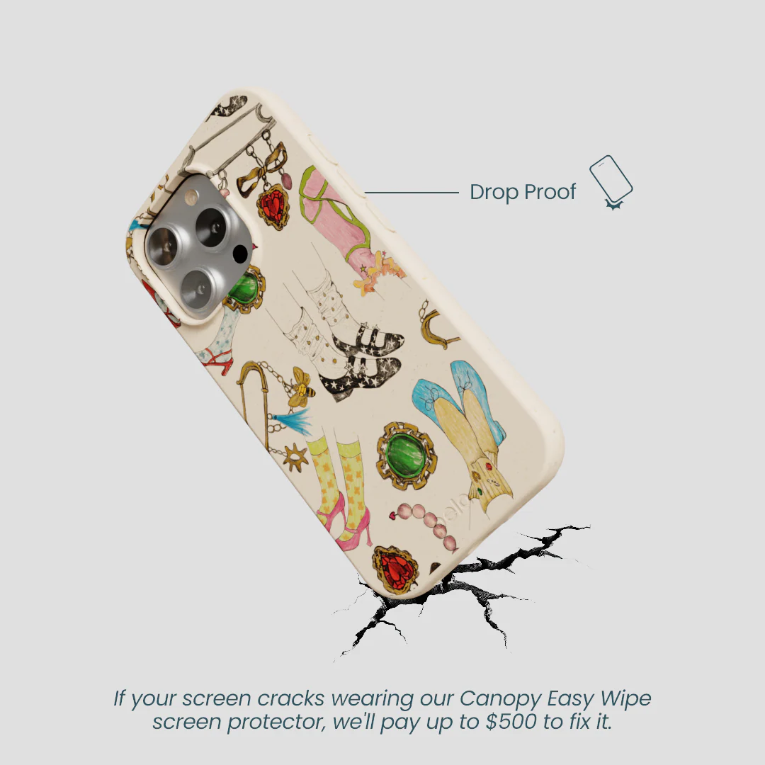 Seashell Brooch Parade iPhone 16 Pro Case - Image 5