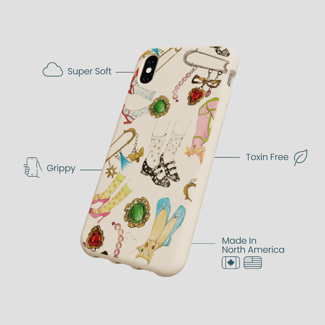 Seashell Brooch Parade iPhone XR Case - Image 3