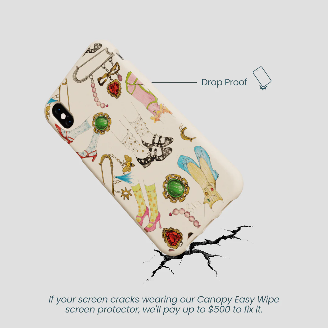 Seashell Brooch Parade iPhone XR Case - Image 4