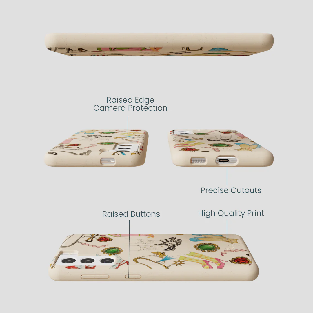 Seashell Brooch Parade Samsung Galaxy S22 Case - Image 3