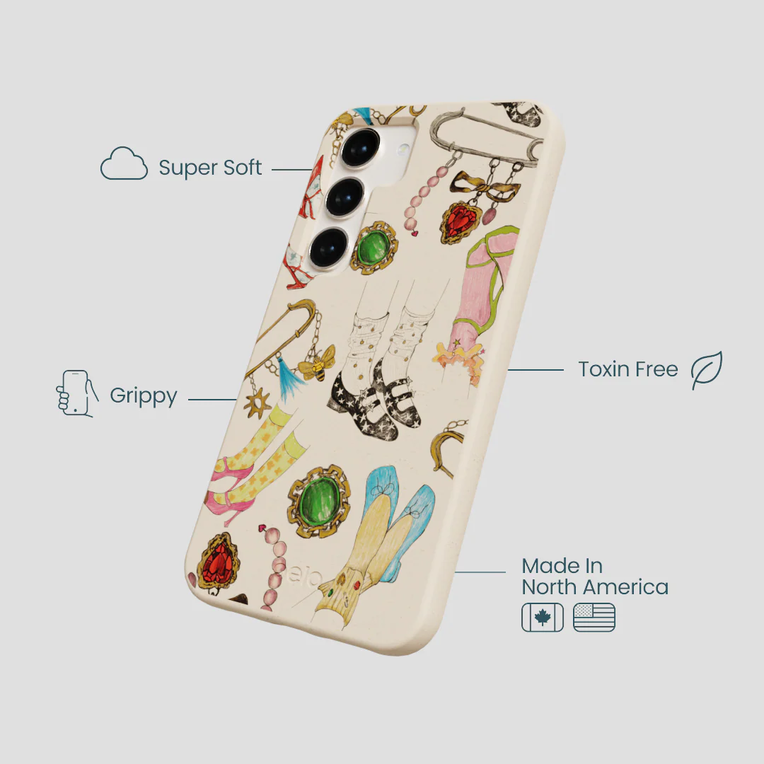 Seashell Brooch Parade Samsung Galaxy S23 Case - Image 4
