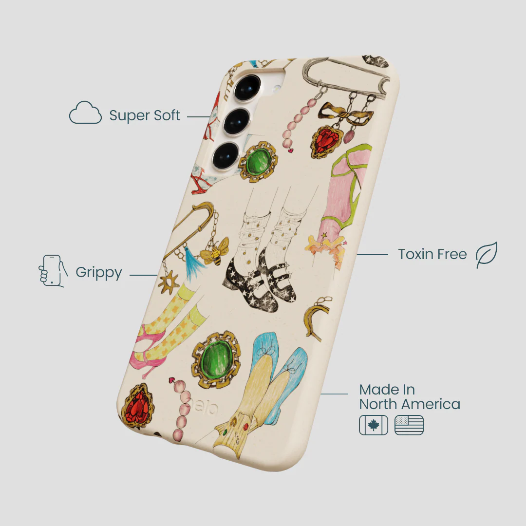Seashell Brooch Parade Samsung Galaxy S24+(Plus) Case - Image 4