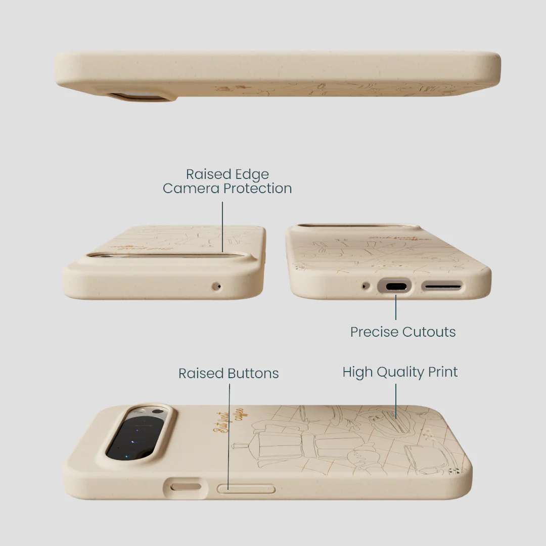 Seashell But First Google Pixel 9 Pro XL Case - Image 2