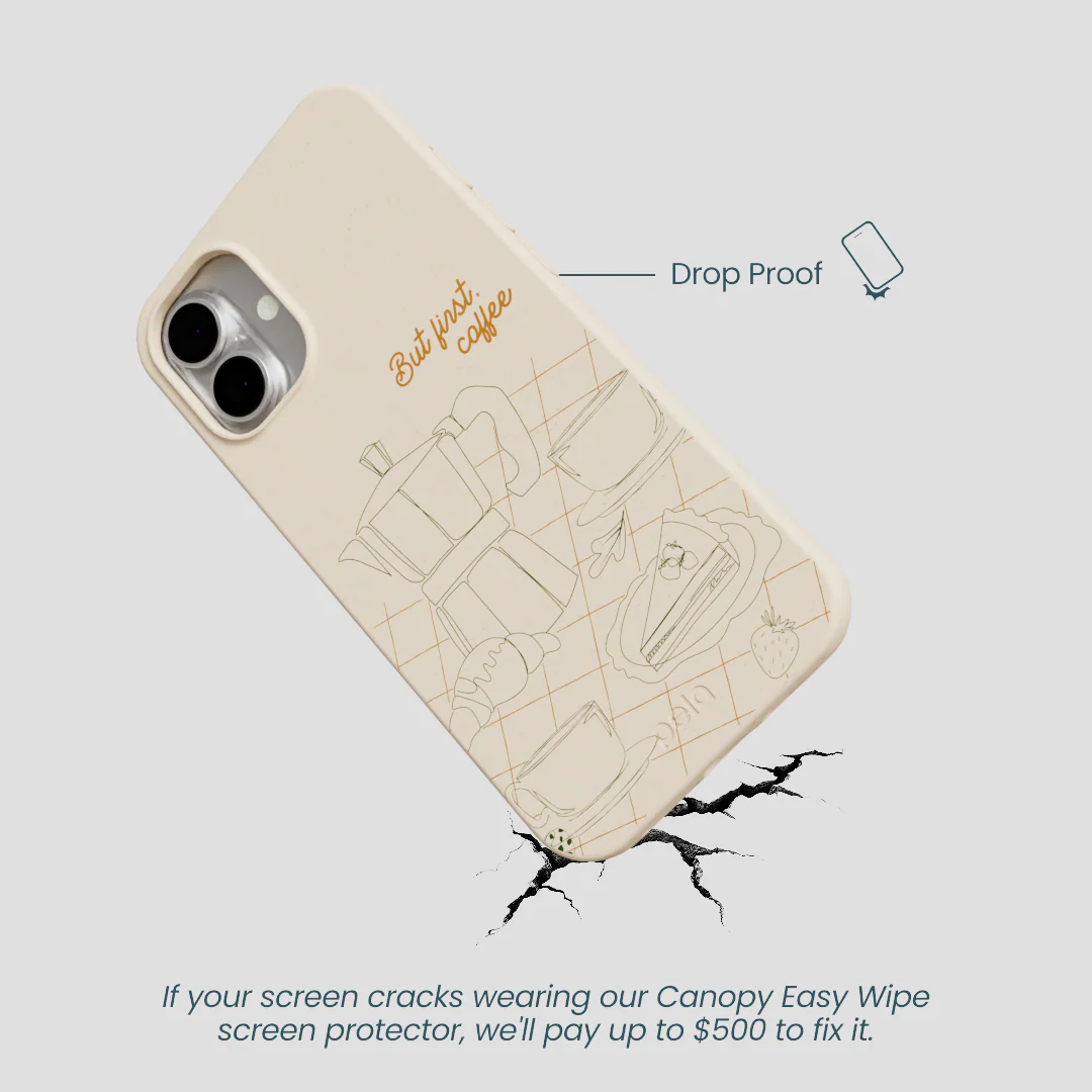 Seashell But First iPhone 16 Plus Case - Image 5
