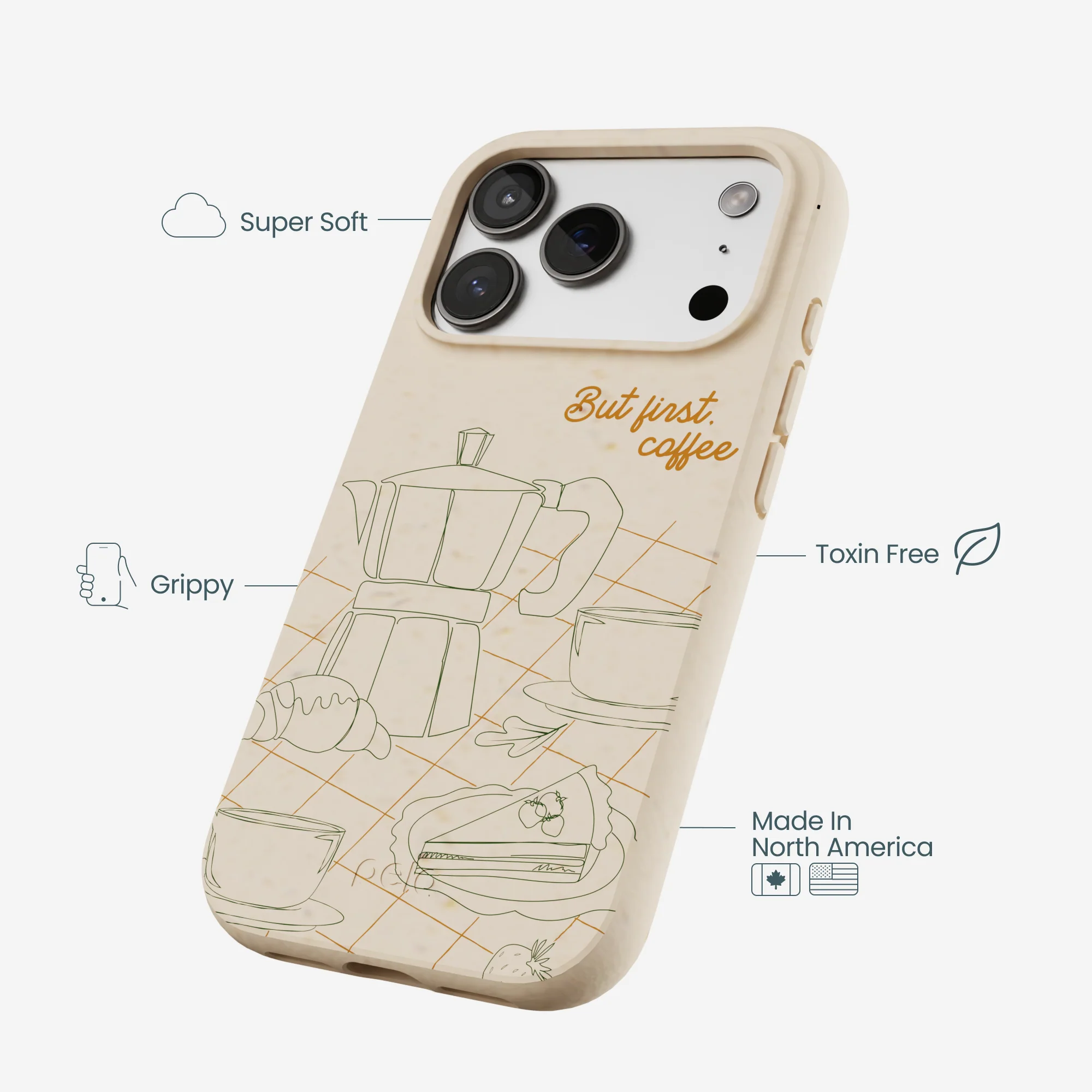Seashell But First iPhone 17 Pro Case - Image 4