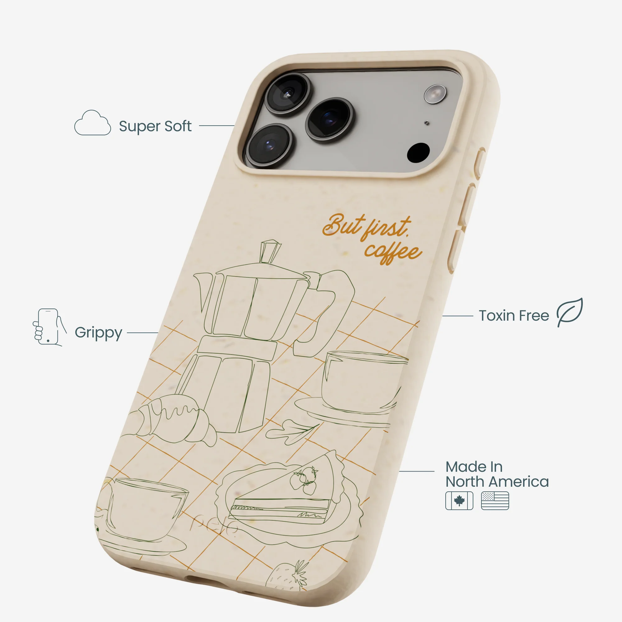 Seashell But First iPhone 17 Pro Max Case - Image 4