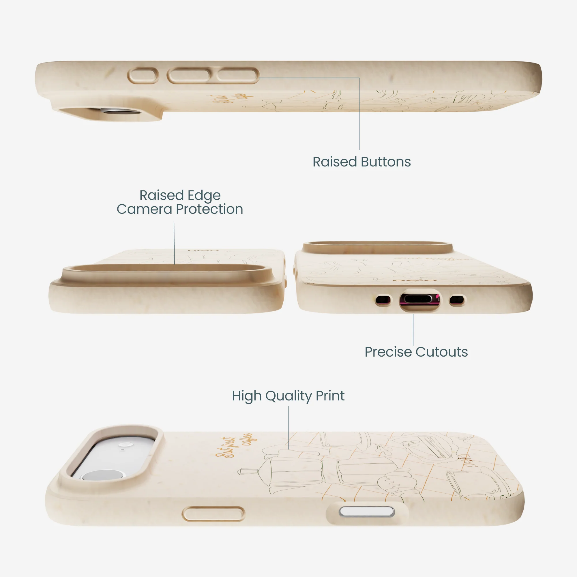 Seashell But First iPhone Air Case - Image 3