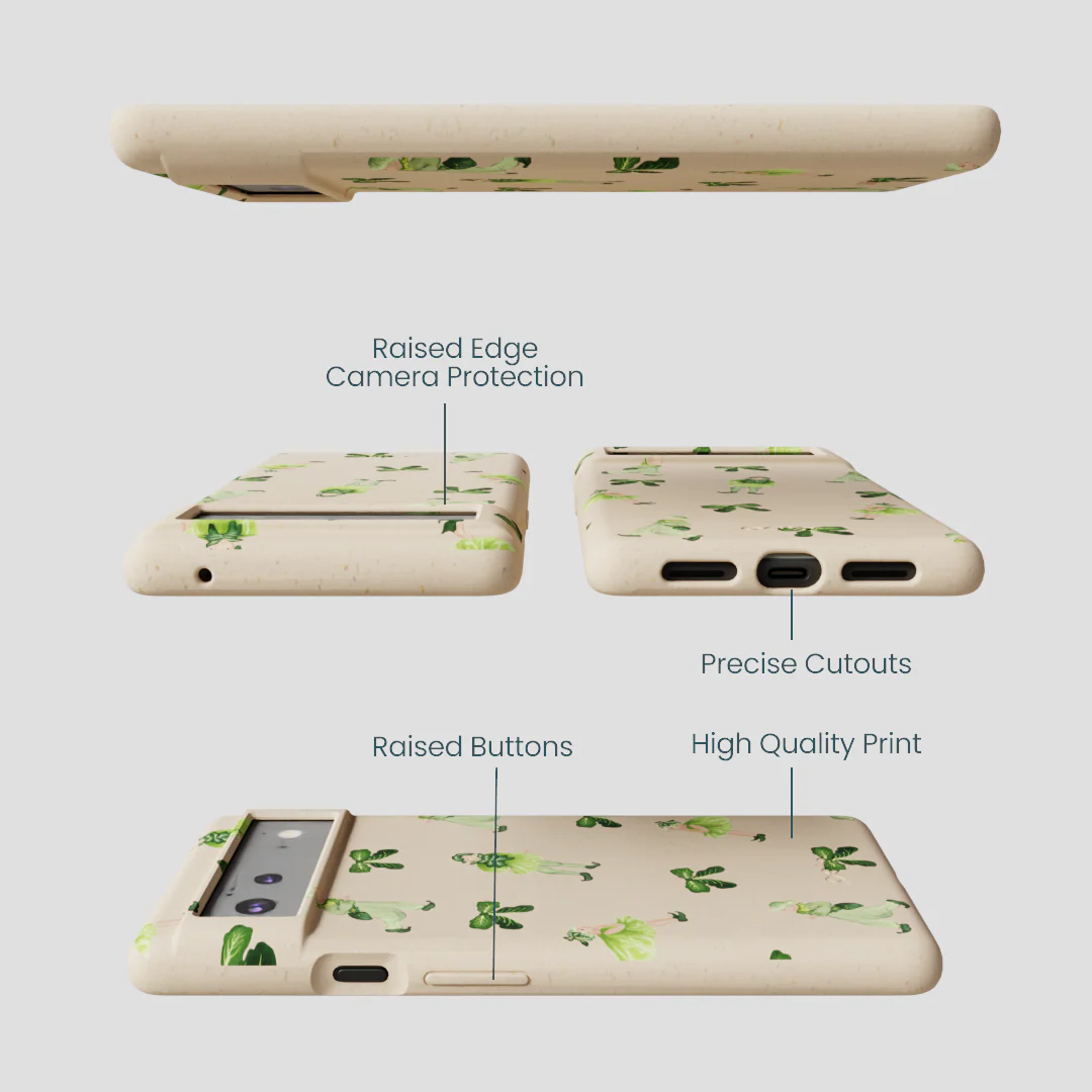 Seashell Cabbage Kids Google Pixel 6 Case - Image 3
