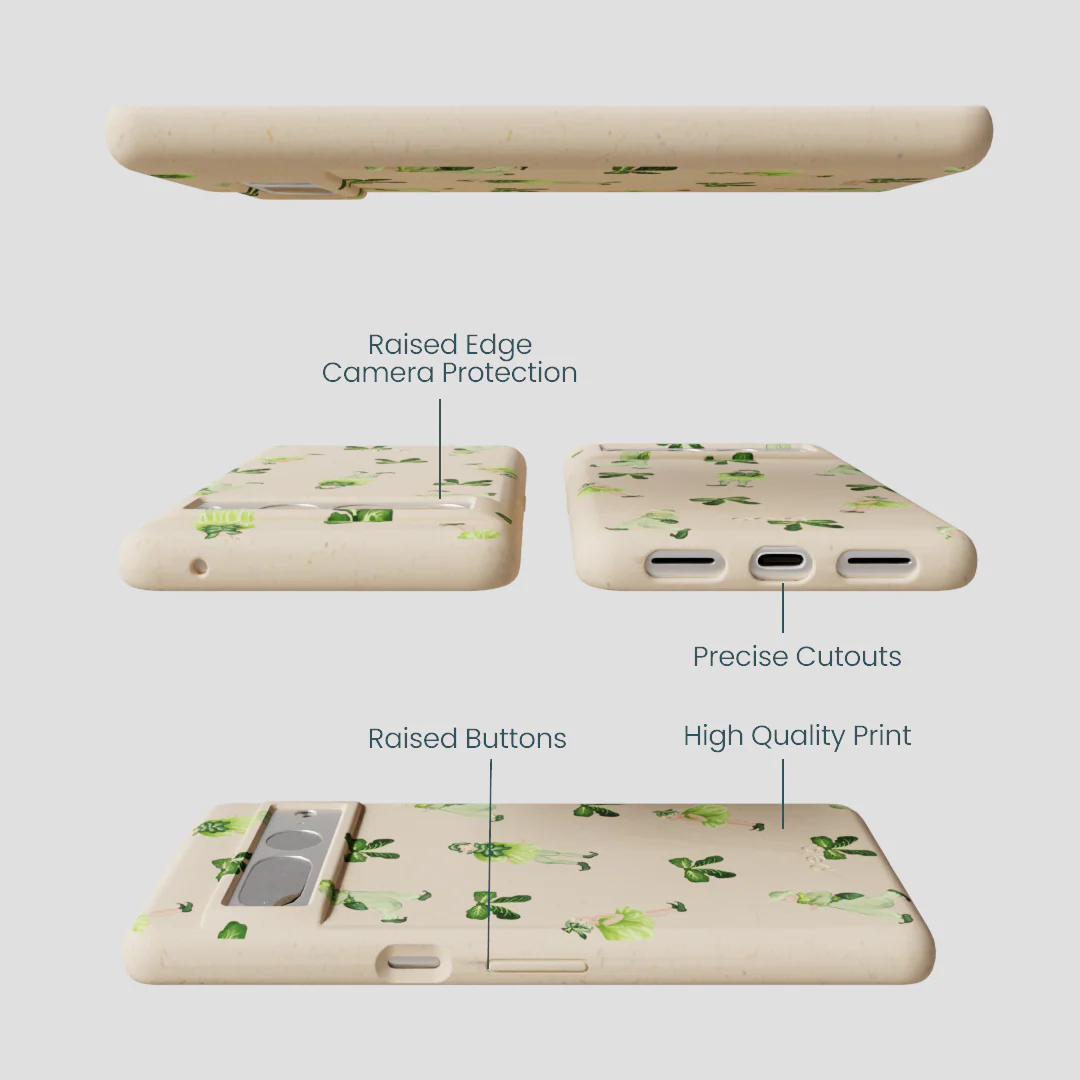 Seashell Cabbage Kids Google Pixel 7 Pro Case - Image 3