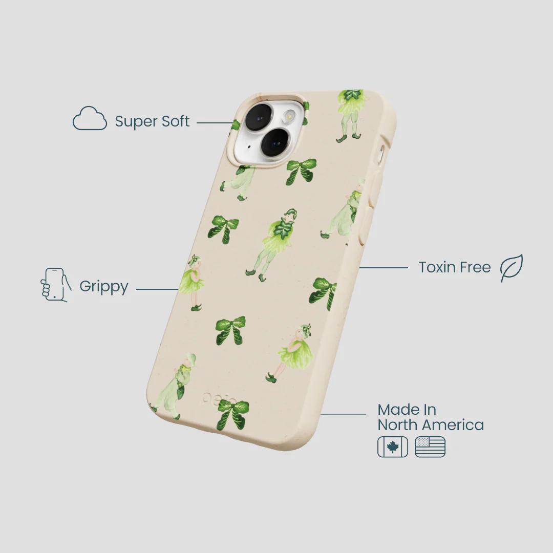 Seashell Cabbage Kids iPhone 13 Mini Case - Image 4