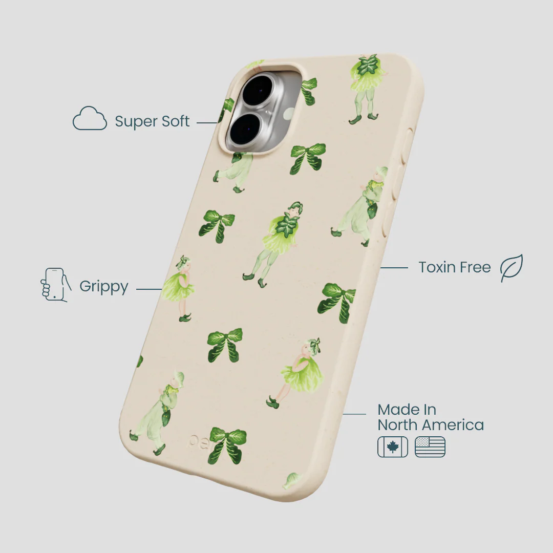 Seashell Cabbage Kids iPhone 16 Plus Case - Image 4