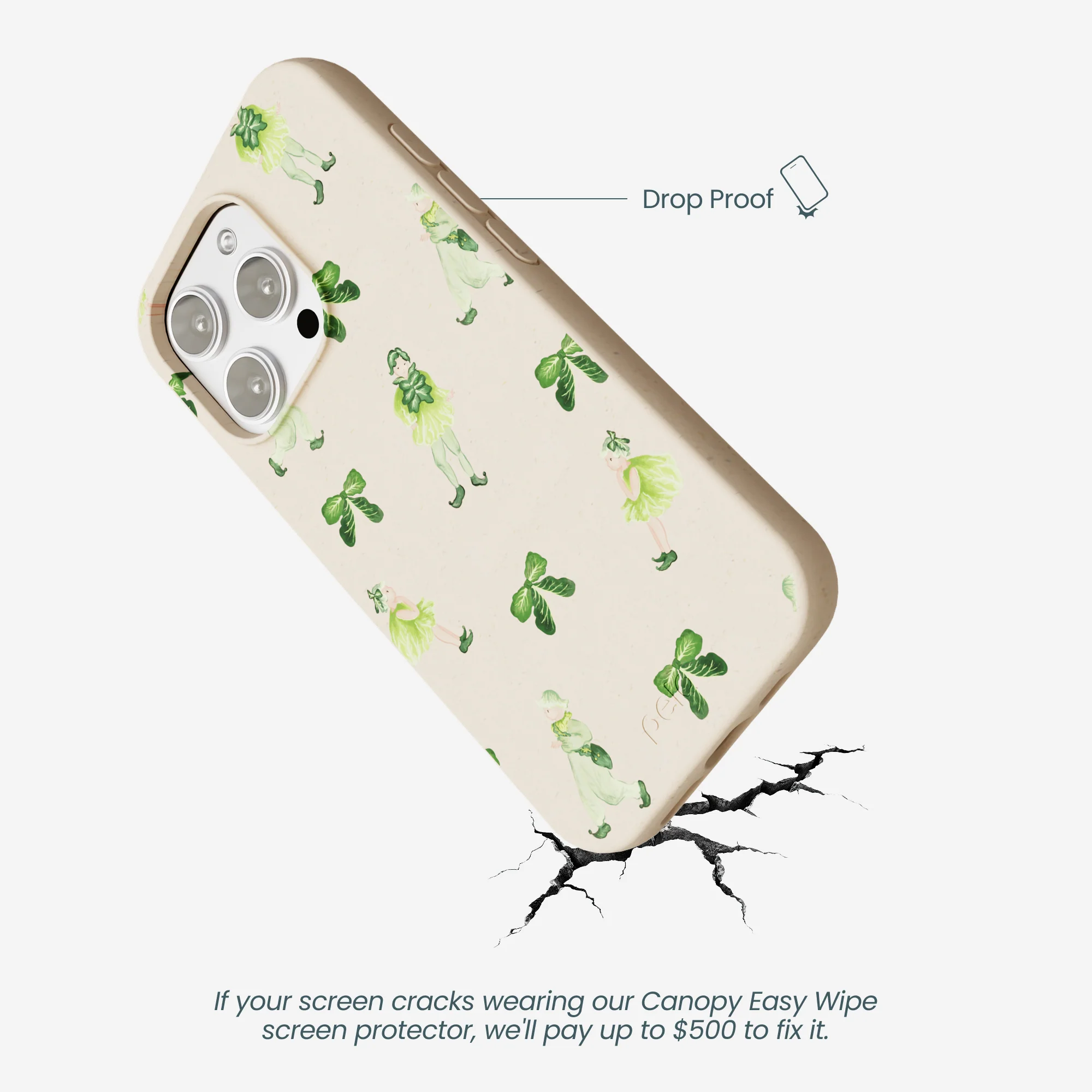 Seashell Cabbage Kids iPhone 16 Pro Max Case - Image 5