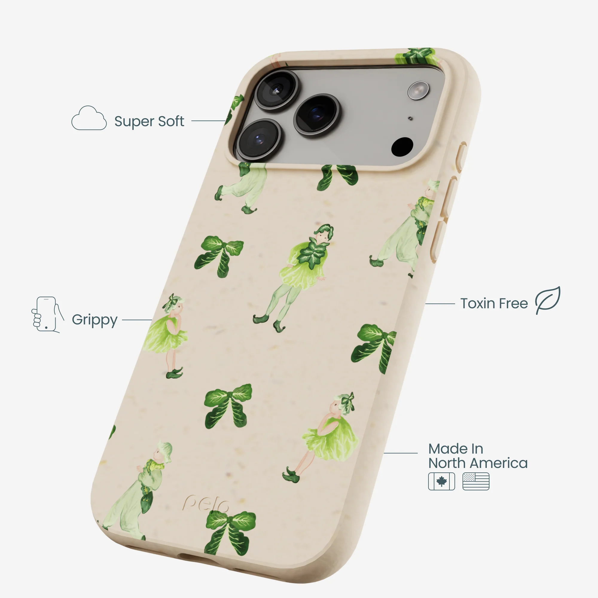 Seashell Cabbage Kids iPhone 17 Pro Max Case - Image 4
