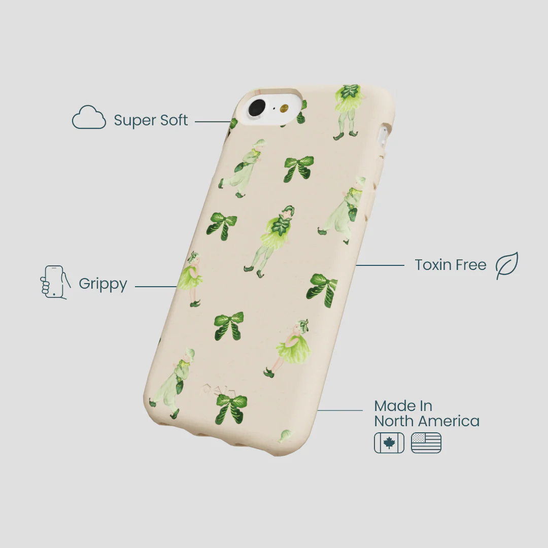 Seashell Cabbage Kids iPhone 6/6s/7/8/SE Case - Image 4