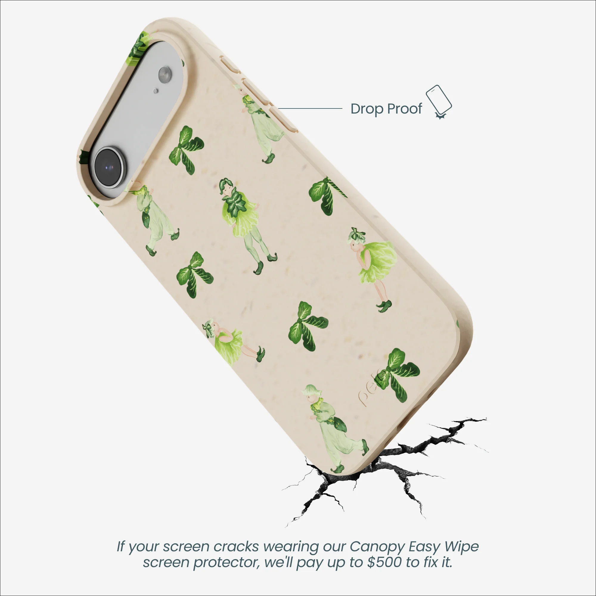 Seashell Cabbage Kids iPhone Air Case - Image 5