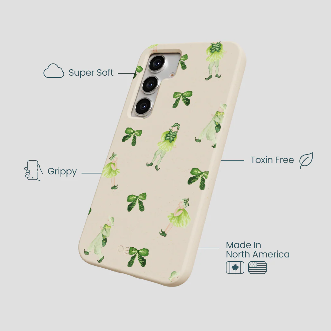 Seashell Cabbage Kids Samsung Galaxy S25 Case - Image 4