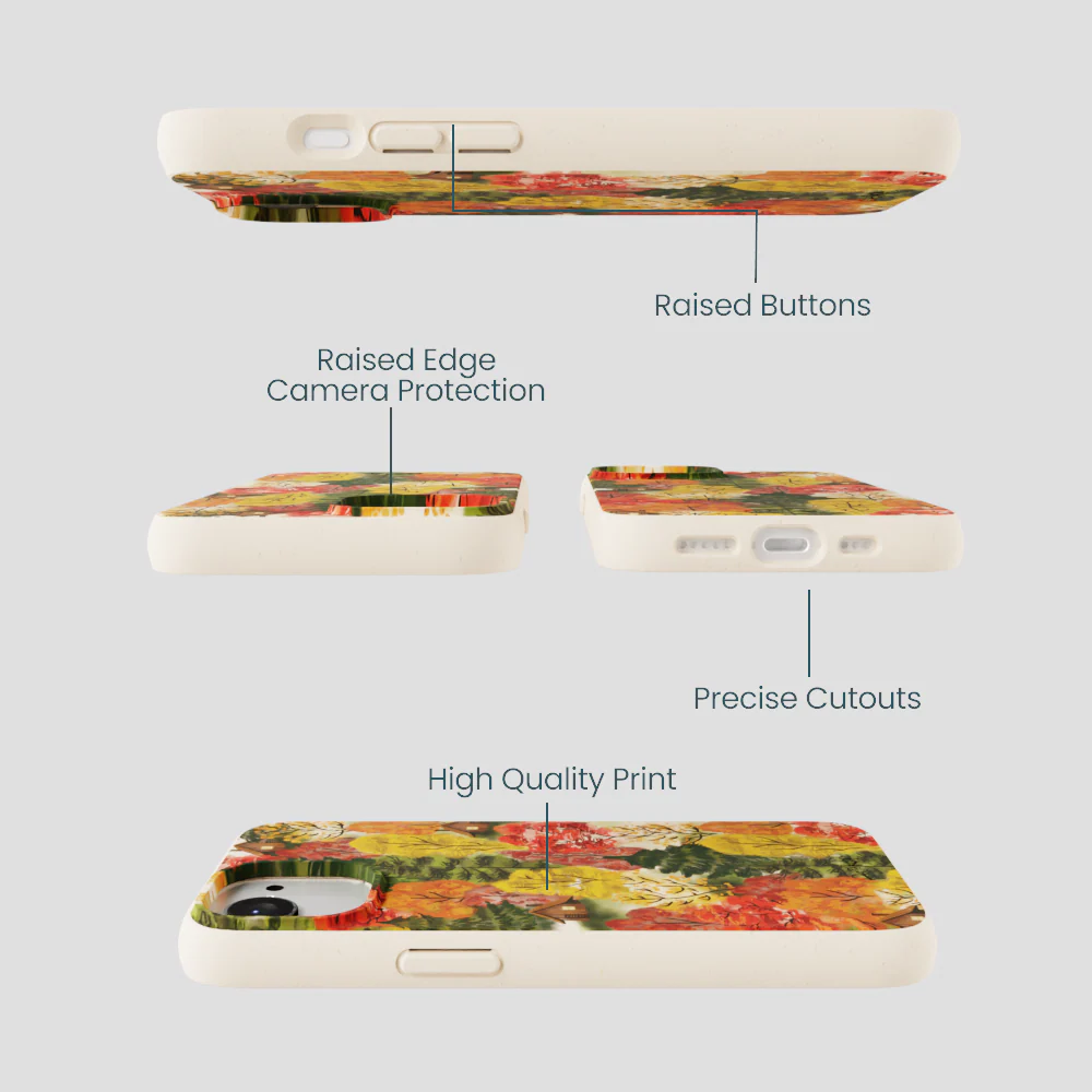 Seashell Cabins in the Woods iPhone 16e/17e Case - Image 3