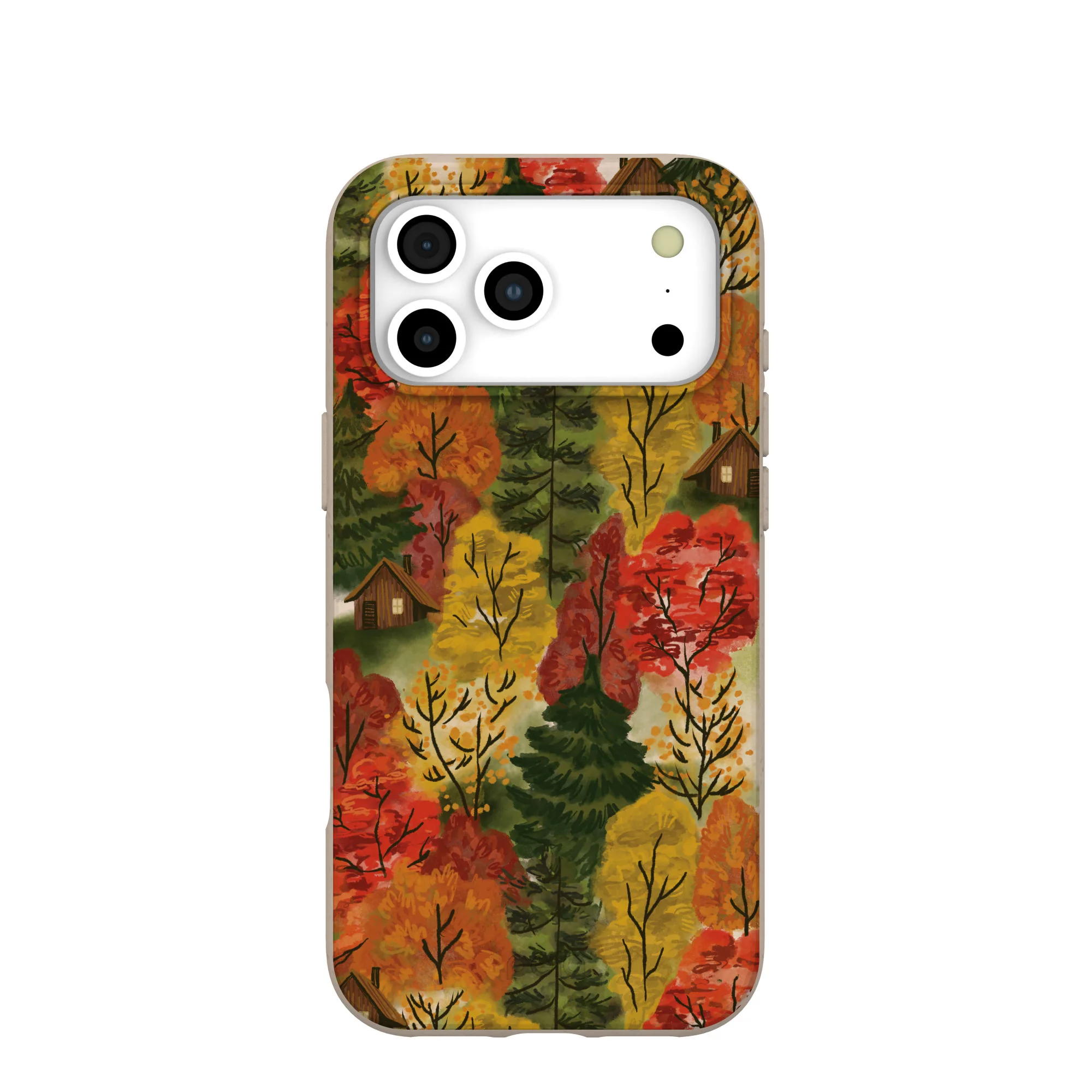 Seashell Cabins in the Woods iPhone 17 Pro Max Case