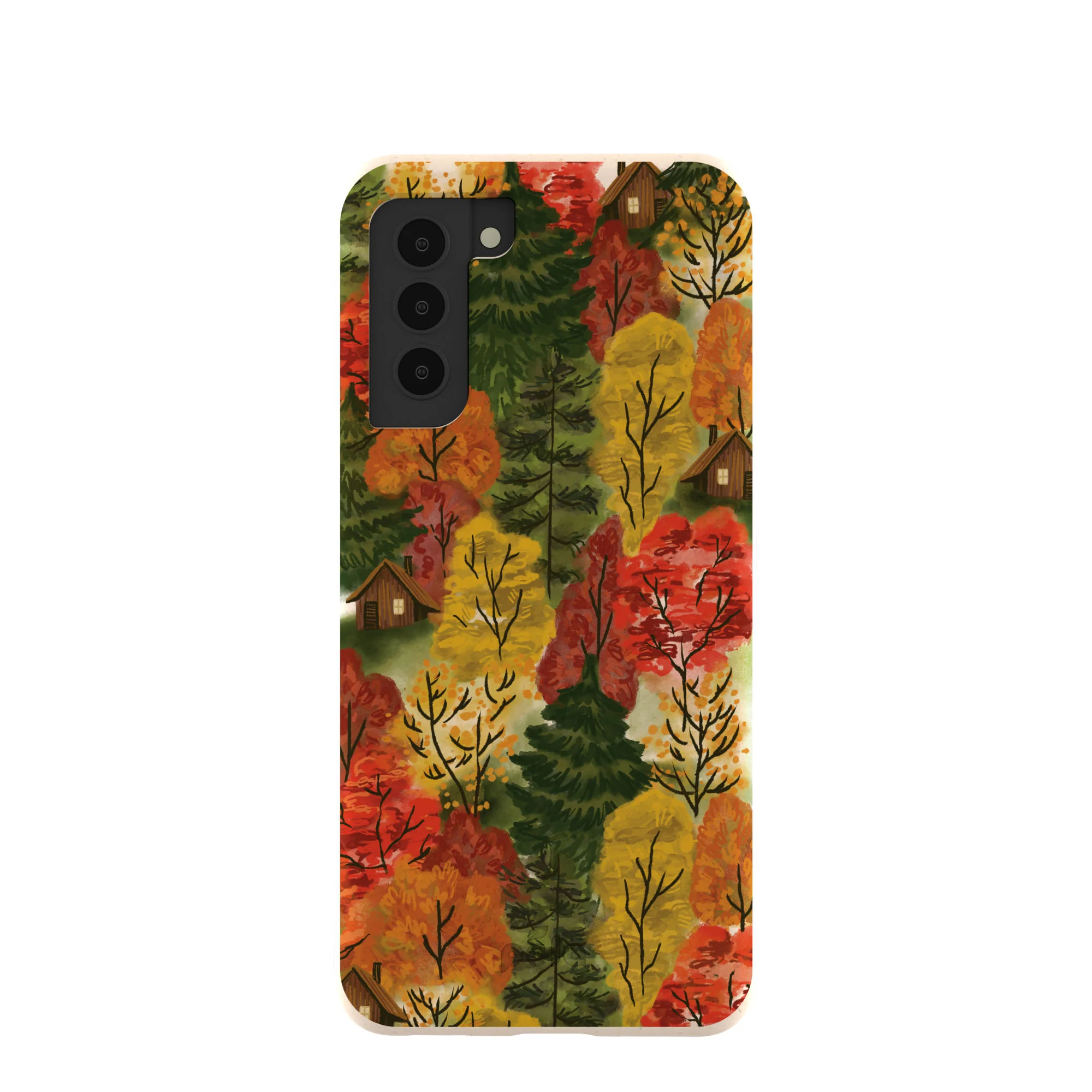 Seashell Cabins in the Woods Samsung Galaxy S21 Case