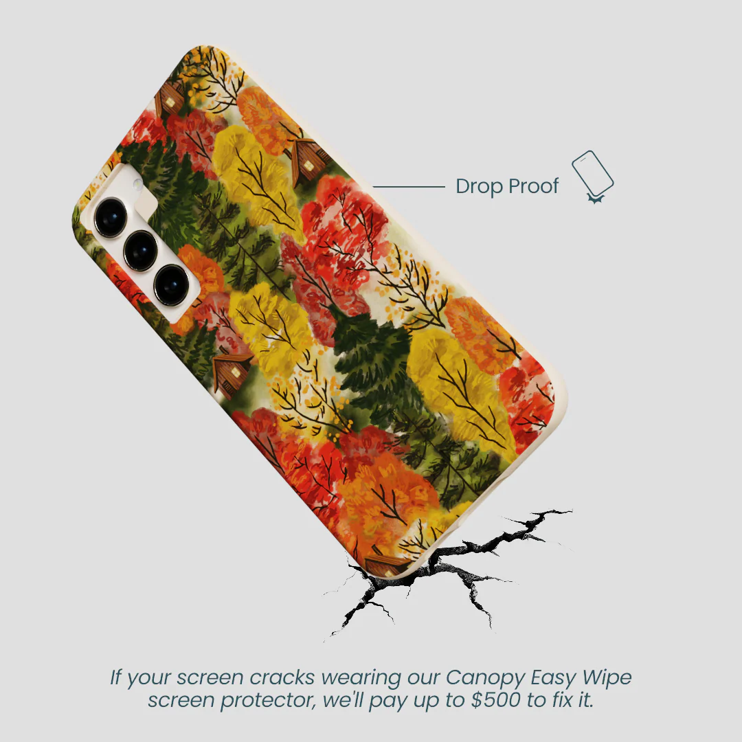 Seashell Cabins in the Woods Samsung Galaxy S24+(Plus) Case - Image 5